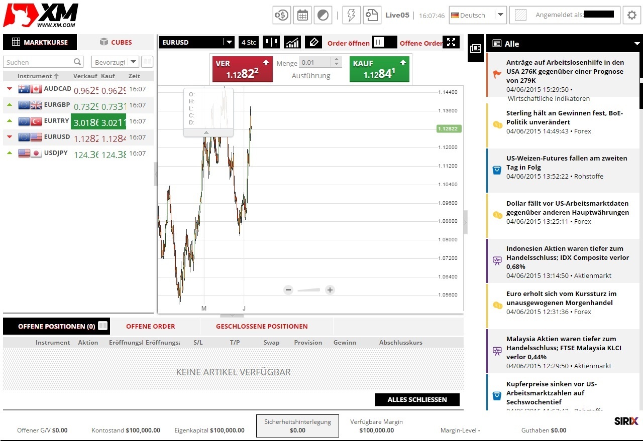 XM plattform